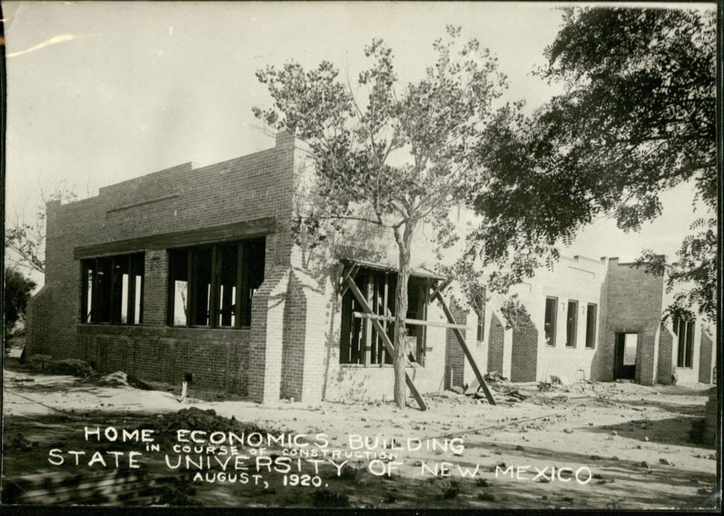 Imagine: It's 1920. The Great War had just ended. The men are coming back home and the women want more to do. A brand new building, Sara Raynolds Hall, is under construction on Central Avenue. It will house the expanding Home Economics Department, opening its doors for women throughout the community. 